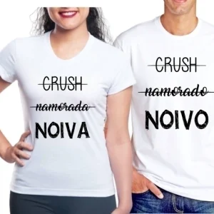 CONJUNTO CAMISA CASAL - BRANCA